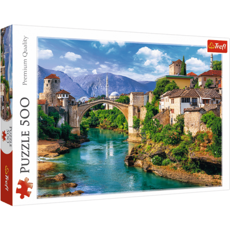 Puzzle Trefl 500el Stary most w Mostarze